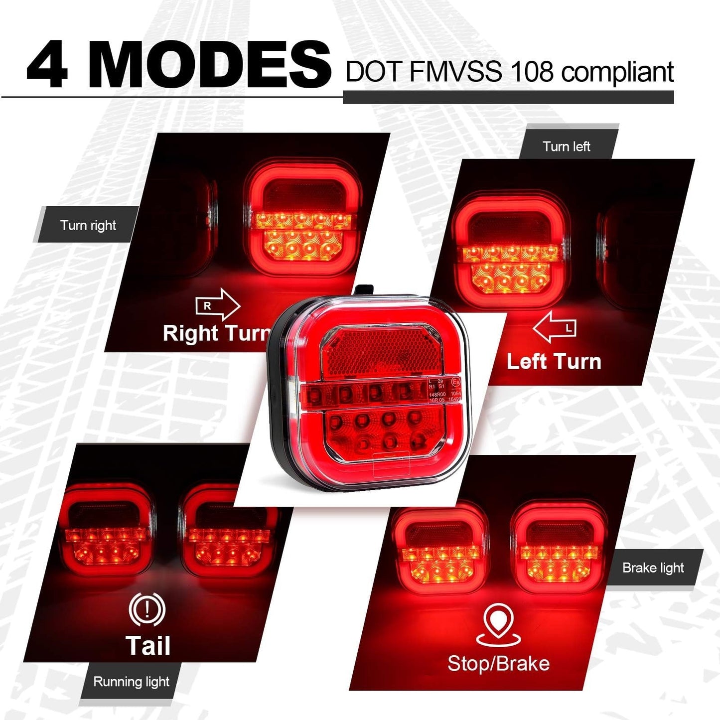 🔥BUY 1 GET 1 FREE ONLY TODAY🔥CAR LED TRAILER LIGHTS