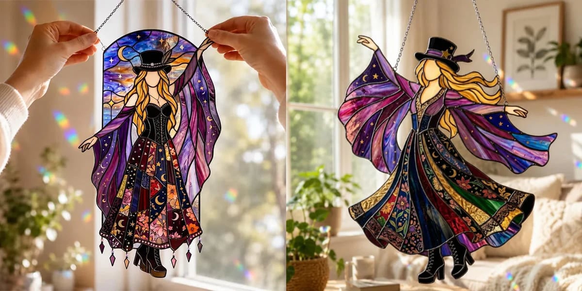 💥LAST DAY 57% OFF - 💃Stevie Nicks🤘Handmade Spinner