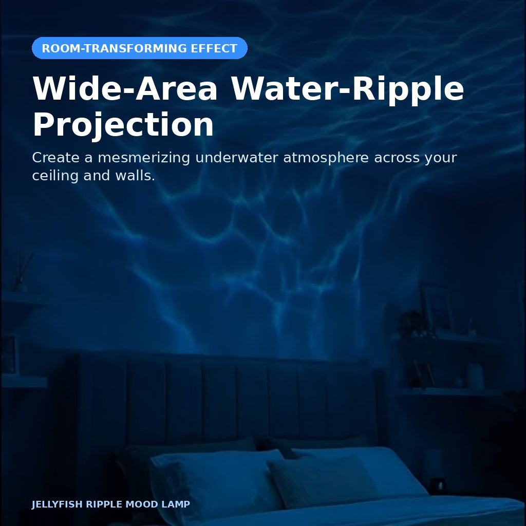 Color-Changing Jellyfish Ambient Lamp – Dreamy Ocean Night Light