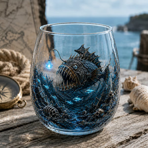 🔥Release The Sea Monster Pirate Glass Collection🏴‍☠️ — Legendary Ocean Treasure Set