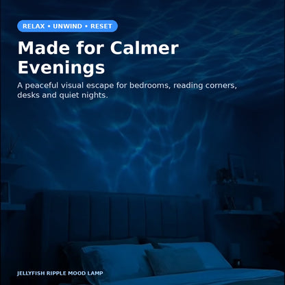 Color-Changing Jellyfish Ambient Lamp – Dreamy Ocean Night Light