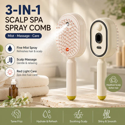 🪄Electric Spray Air Cushion Massage Comb