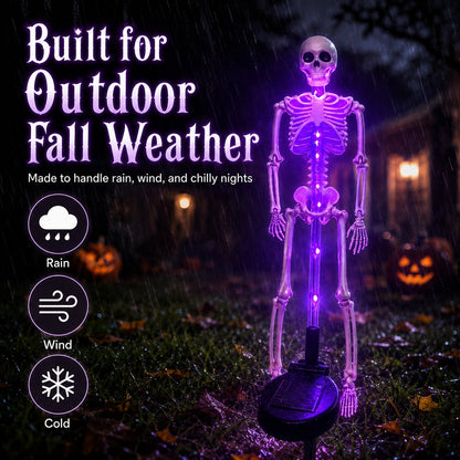 💀 Early Halloween Sale — Solar Skeleton Yard Stake