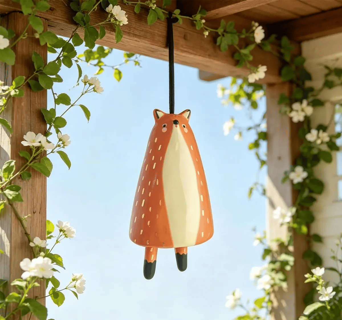 🌟🐶Hand-painted wind chime featuring cute animals🎐