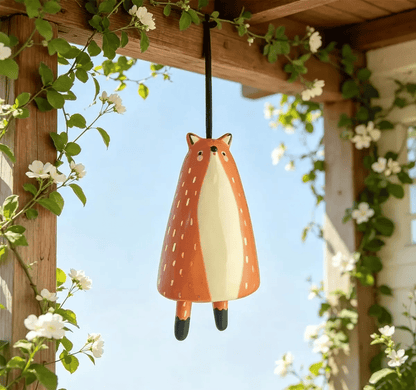 🌟🐶Hand-painted wind chime featuring cute animals🎐