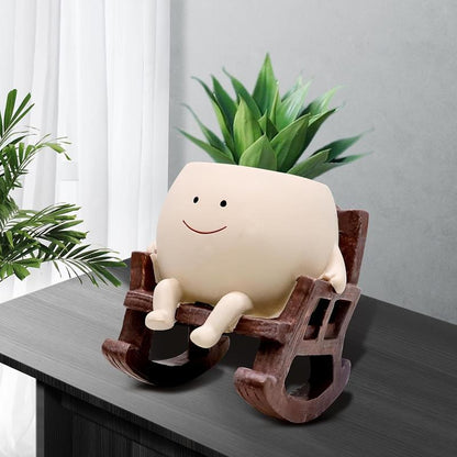 Last Day 49% OFF🔥Smily Face Garden Planter Pot