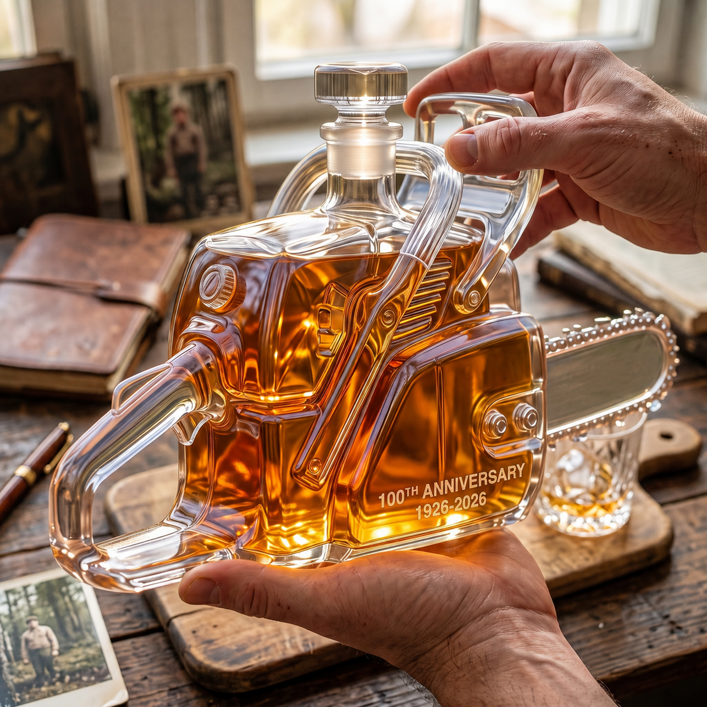 Anniversary Limited Whisky Bottle 1926–2026 Chainsaw Collector Edition