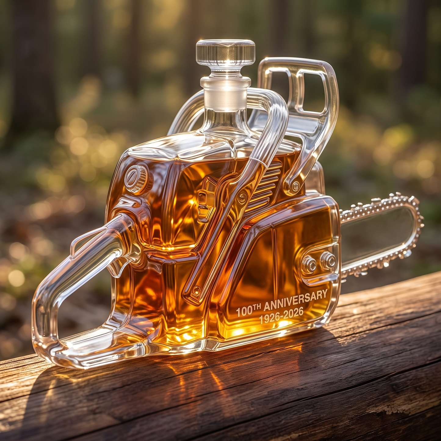 Anniversary Limited Whisky Bottle 1926–2026 Chainsaw Collector Edition