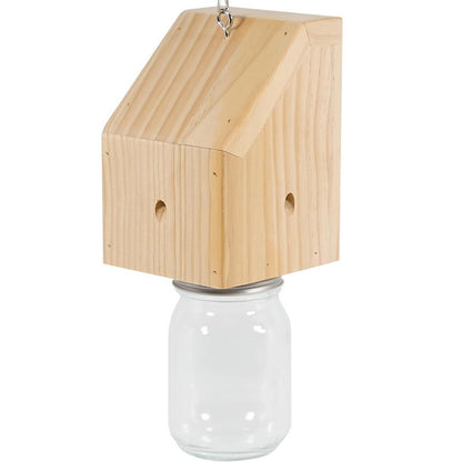 🐝 Ultimate Pro Carpenter Bee Trap – 2-in-1 Protection