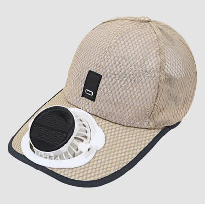 🧢2026 Pro Outdoor Cooling Hat: Dual-Power Fan Cap