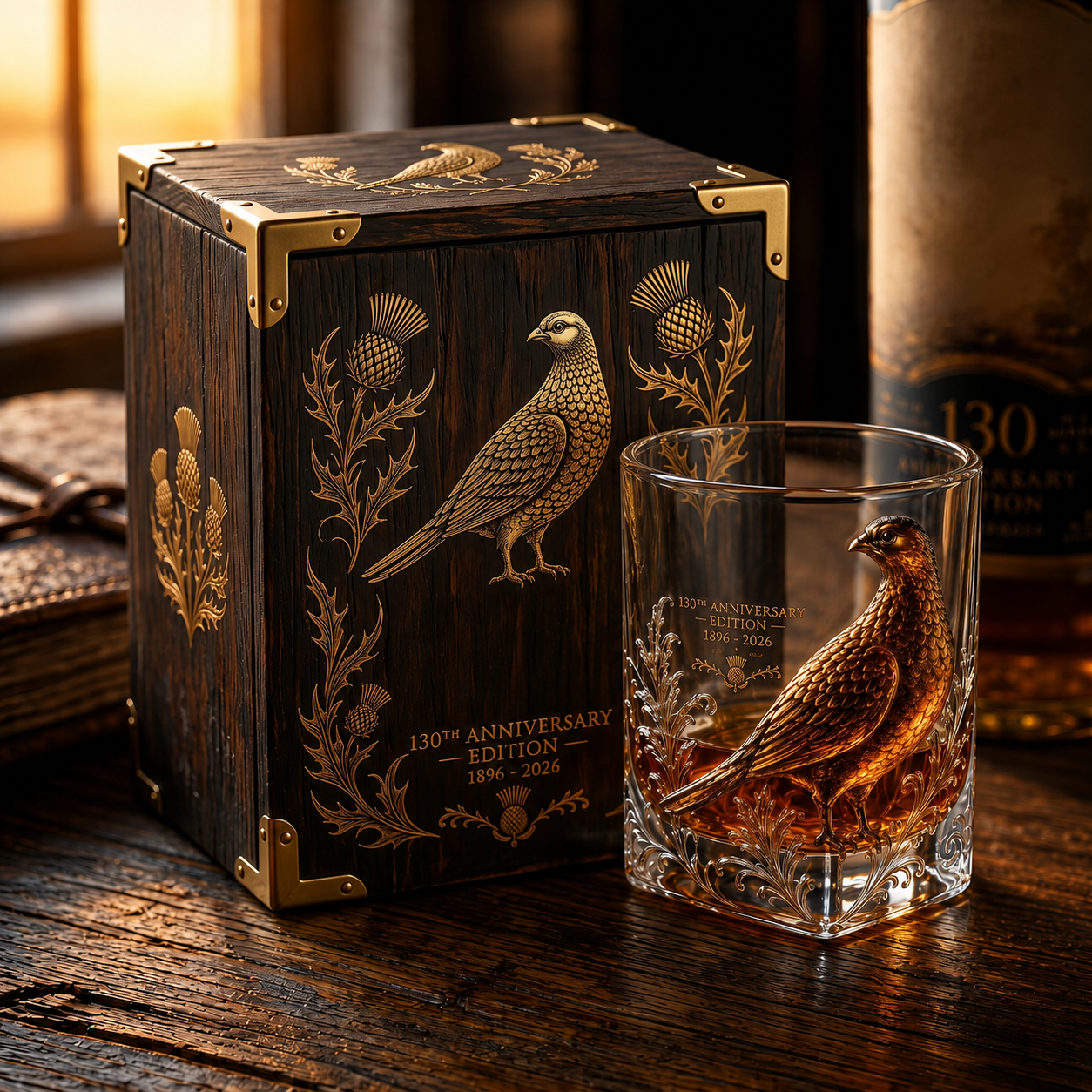 130th Anniversary Edition Blended Scotch Whisky Glass