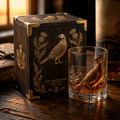 130th Anniversary Edition Blended Scotch Whisky Glass
