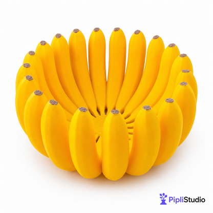 Banana Bowl – Fruit, Vegetable Storage Container & Organizer