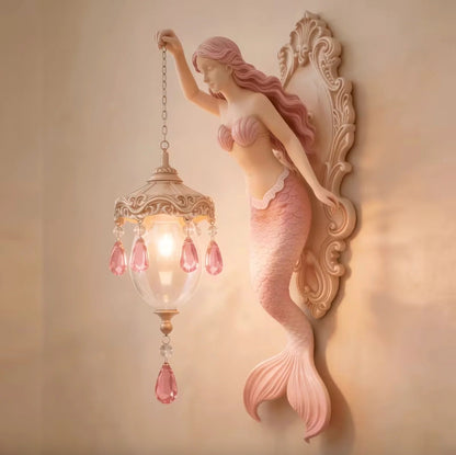 AureliaTM - Vintage Mermaid Glow Wall Lamp