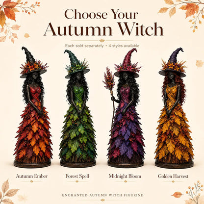 🧙‍♀️Enchanted Autumn Witch Figurine (📦Buy 2 Free Shipping)