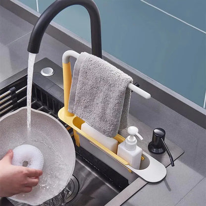 🔥LAST DAY 50% OFF-Retractable Sink Organizer