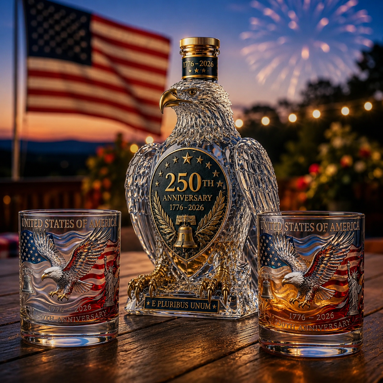 🦅🦅Hawk Whiskey Bottle&Cup -250th Anniversary Commemorative Bottle&Cup