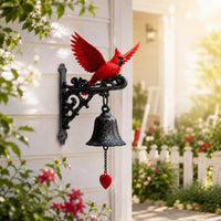 Vintage Cardinal Garden Bell