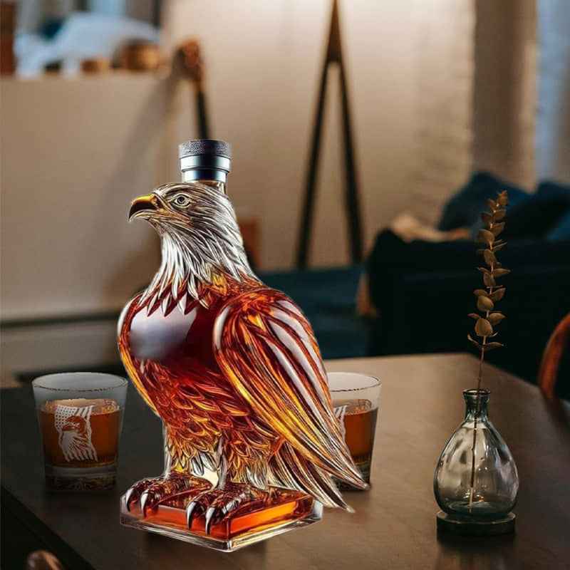 ✨ Premium Whiskey Decanters Eagle🦅 A Masterpiece of Craftsmanship and Strength