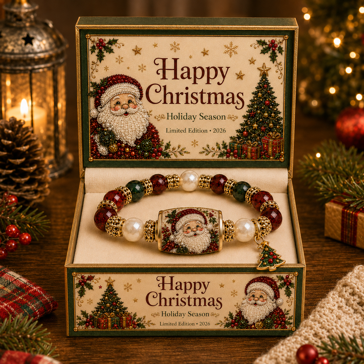 💥 Last Day 49% OFF – 🎄 Christmas Magic Collection Bracelet — Limited Edition