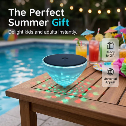 🐟50% OFF Now✨Solar Floating Pool Light with Magical Fish Projection 🌊💡