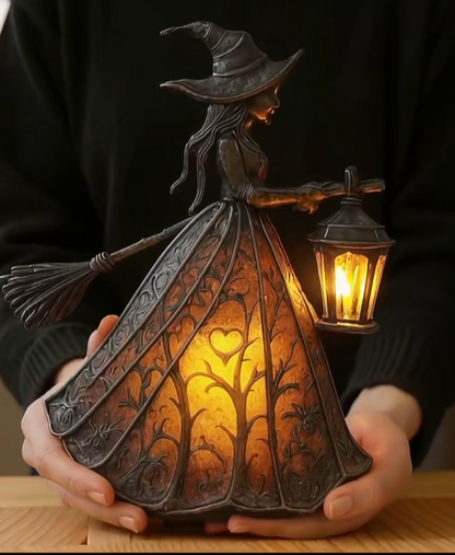 🧙🏻‍♀️Dark Night Witch Lamp🖤Light up the mysterious atmosphere👻