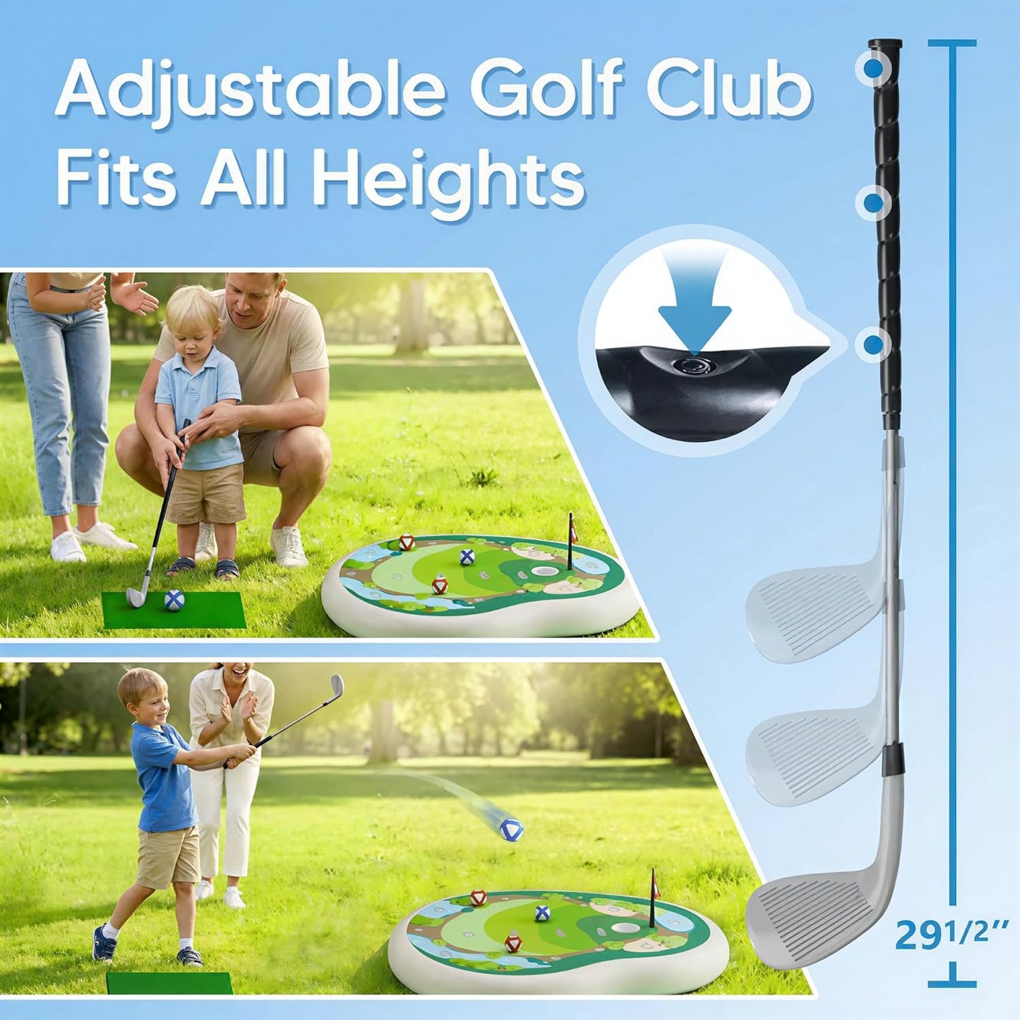⛳ Children's Inflatable Golf Pool Toy