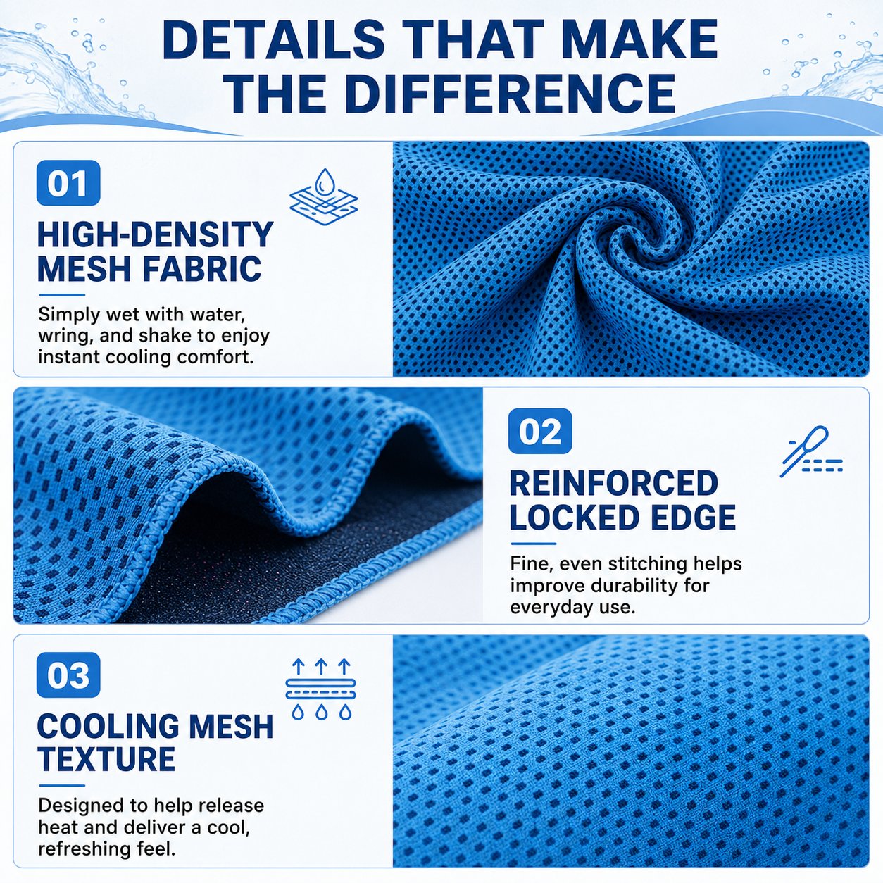 🔥Today's Event ⏰BUY 1 Get 1 FREE-🏃❄️Cold Sweat Towel You Can Use Anywhere, Anytime! Reusable Soft Absorbent Cooling Portable