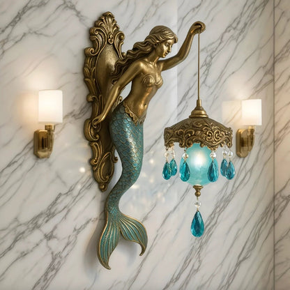 AureliaTM - Vintage Mermaid Glow Wall Lamp