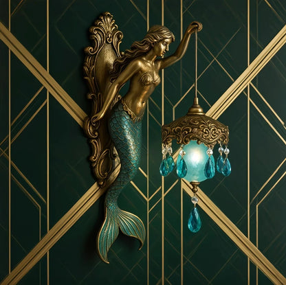 AureliaTM - Vintage Mermaid Glow Wall Lamp