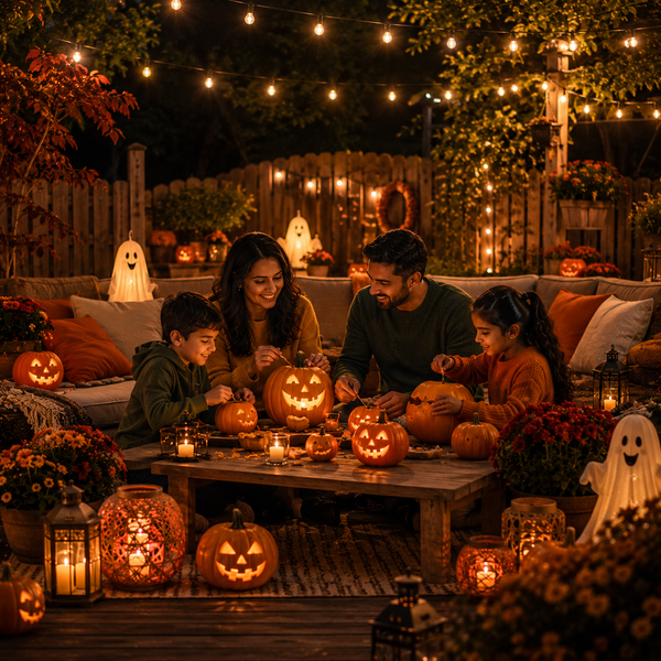 Cozy Indoor Halloween
