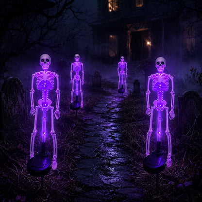 💀 Early Halloween Sale — Solar Skeleton Yard Stake