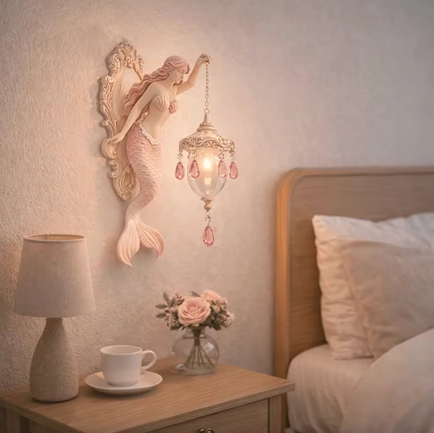 AureliaTM - Vintage Mermaid Glow Wall Lamp