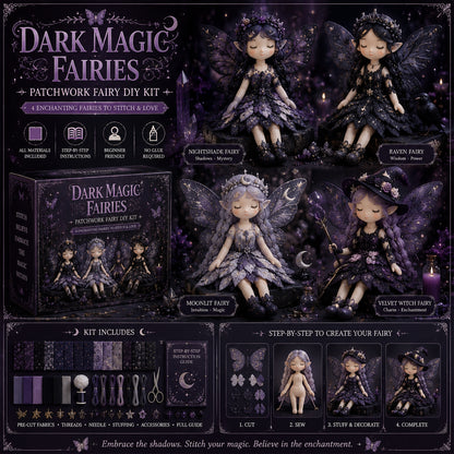 ✨ 40% OFF TODAY – Fairy Patchwork DIY Collection