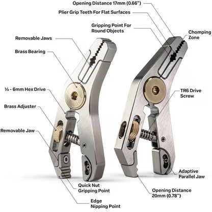 Premium Pocket Grip CNC Machined Satisfying Mechanical EDC Gear