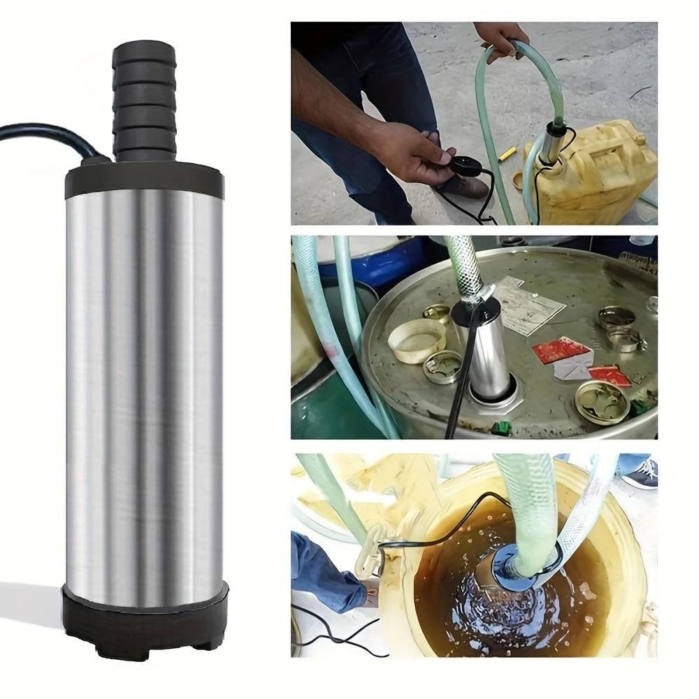 🔥Father's Day Sale 49% OFF🚜 DC 12V/24V Portable Submersible Fuel Transfer Pump
