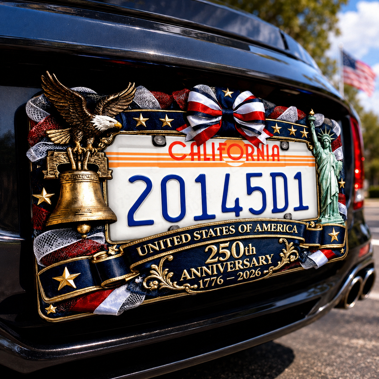 🔥 50% OFF Today Only 🗽🇺🇸 250th Anniversary Commemorative License Plate Frame🚗