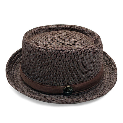 🏷️ Limited Time Sale — Summer Pork Pie Hat 🎩 Breathable, Cool & Stylish