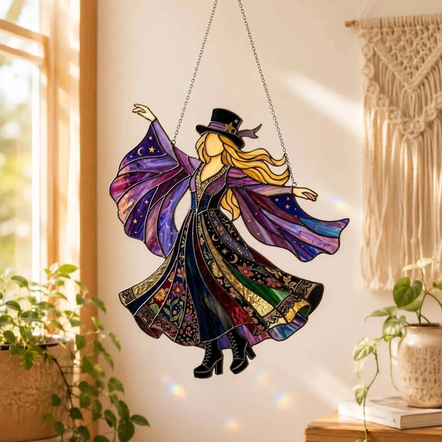 💥LAST DAY 57% OFF - 💃Stevie Nicks🤘Handmade Spinner