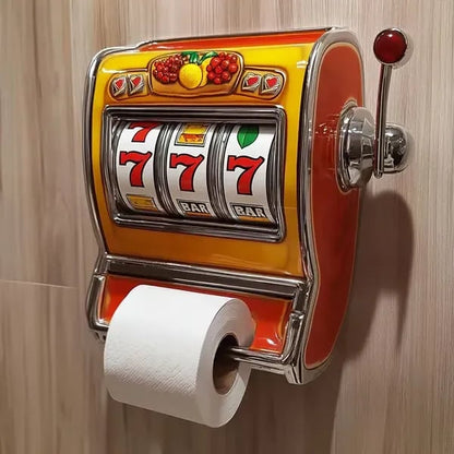 🔥Limited Edition&Buy 1 Get FREE SHIPPING🎁Slot Machine Toilet Roll Holder