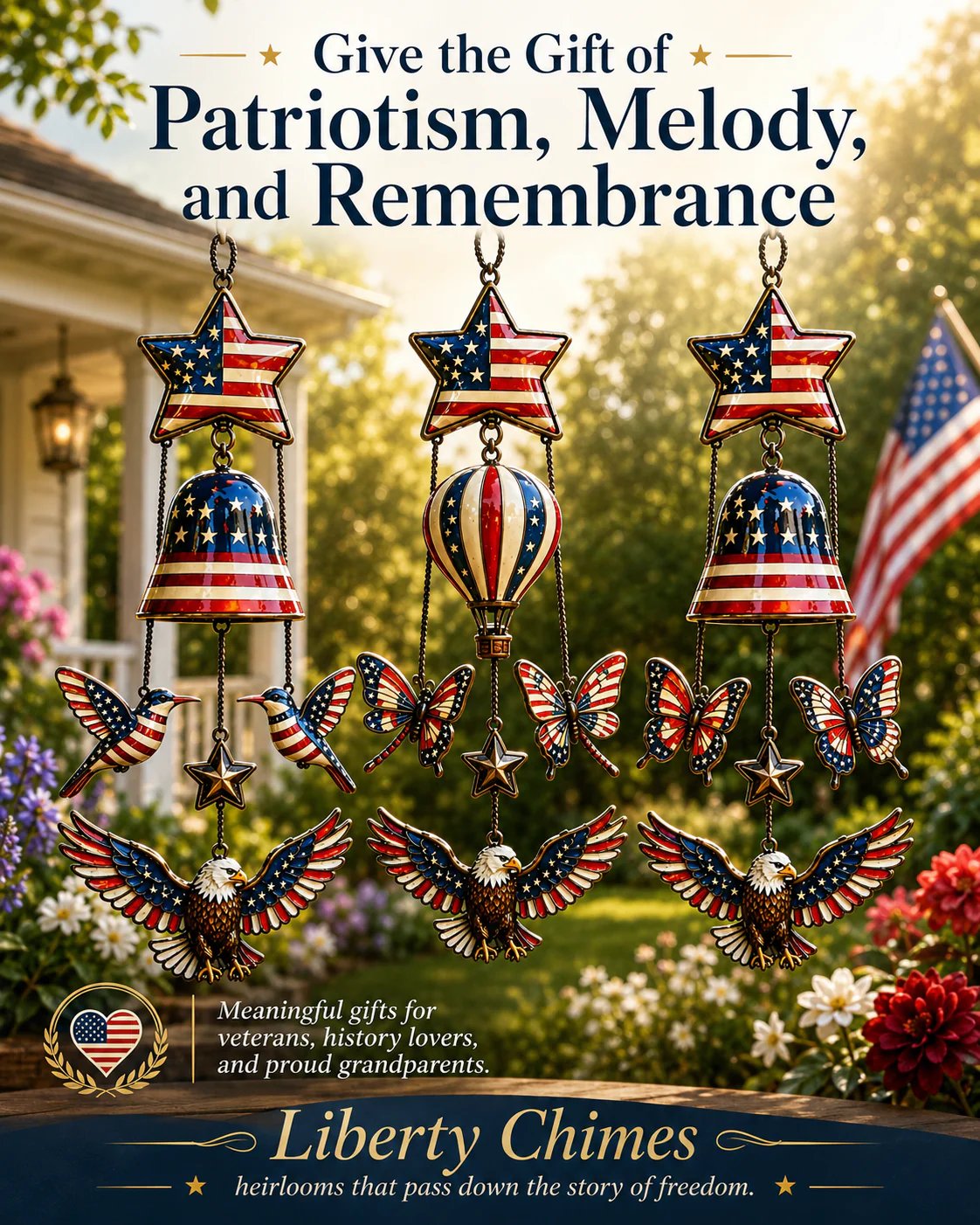 250th Anniversary Commemorative Wind Chime