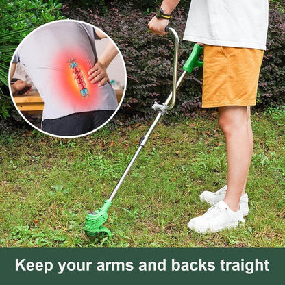 🔥🌿 Best-Seller – Ergonomic String Trimmer Handle Extension for Better Grip & Control 🌿