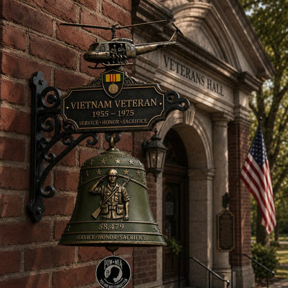 🔔 Last Day Promo: 50% OFF - Veteran Tribute Wall Bell
