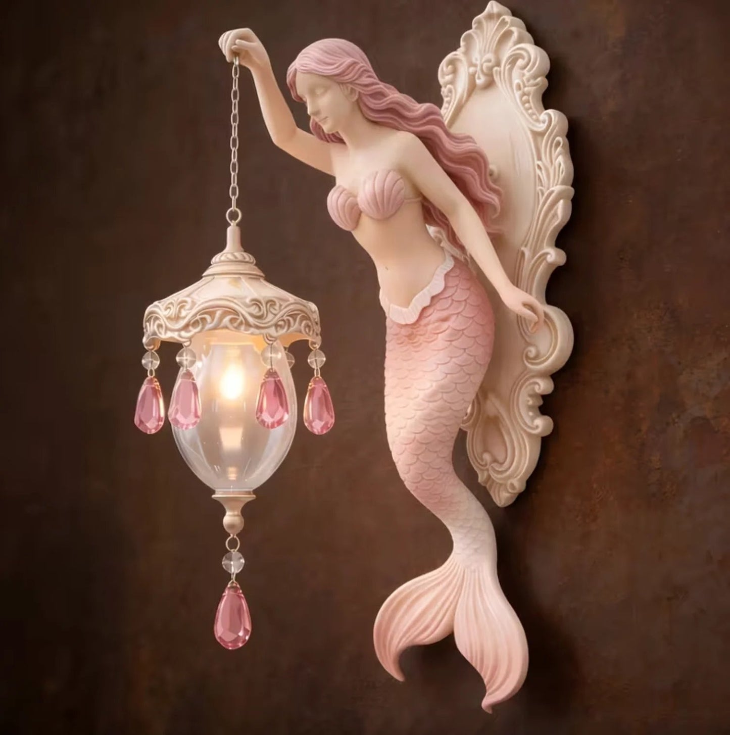AureliaTM - Vintage Mermaid Glow Wall Lamp