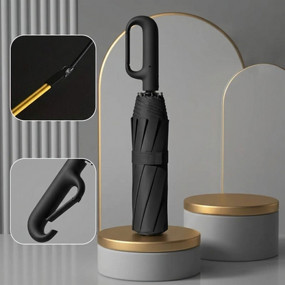 ☔Portable Automatic Folding Umbrella-Windproof Waterproof with Loop Buckle