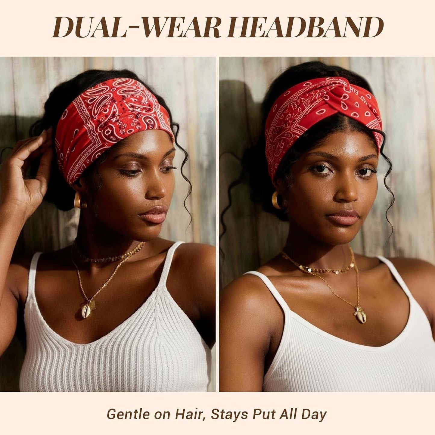 Womens Styling Retro Printed Bohemian Yoga Headband- 🔥As low as $6.2 per piece