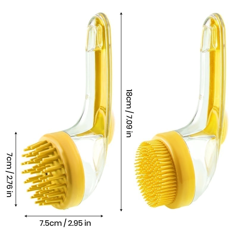 Yellow / Coarse Bristle + Fine Bristle