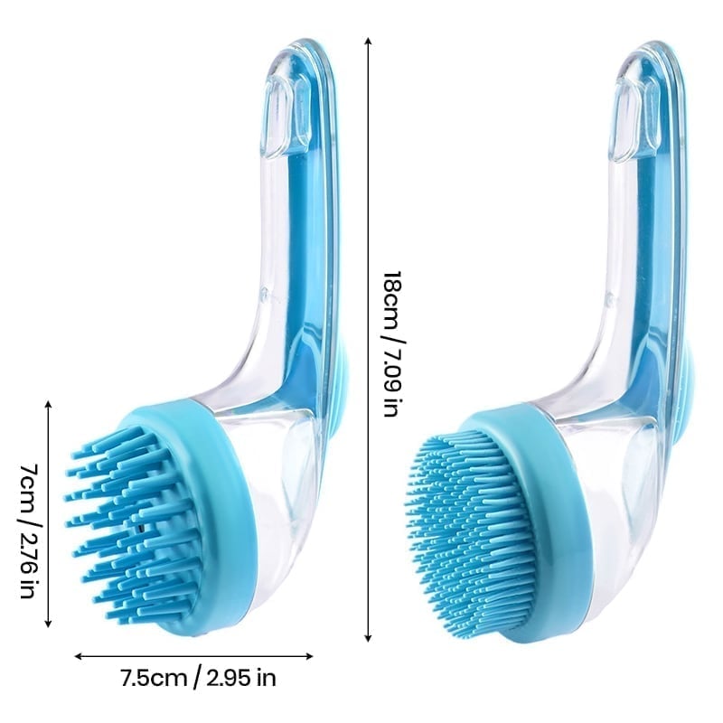 Blue / Coarse Bristle + Fine Bristle