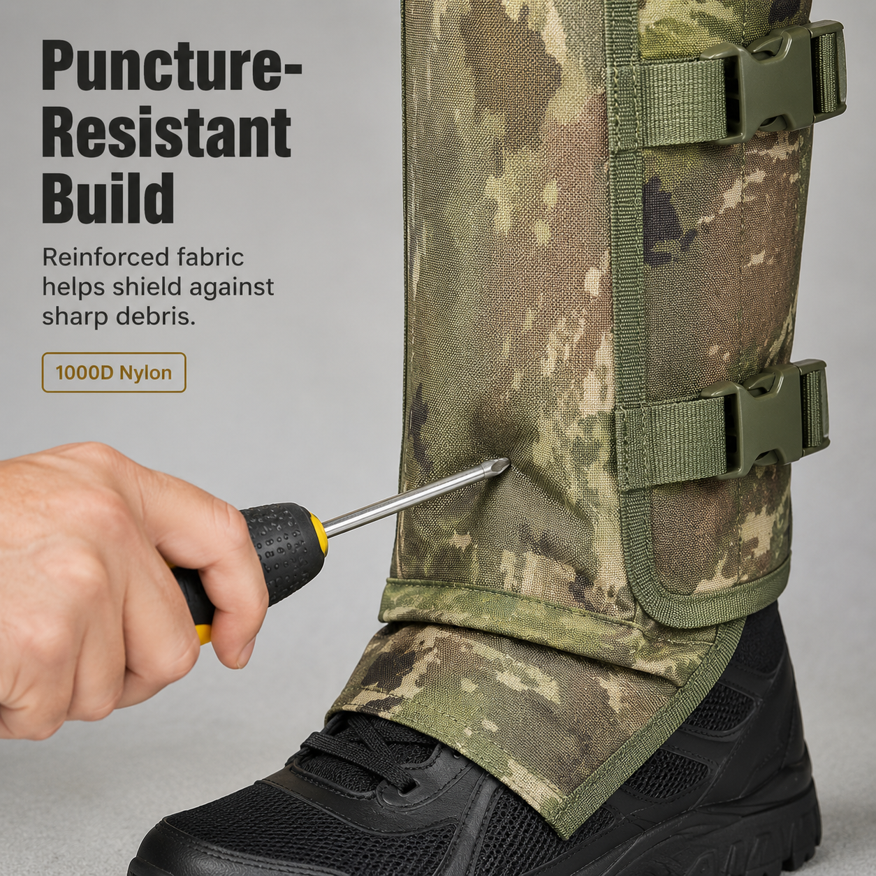 🐍 Snake Guard Leg Gaiters – Heavy-Duty Outdoor Protection