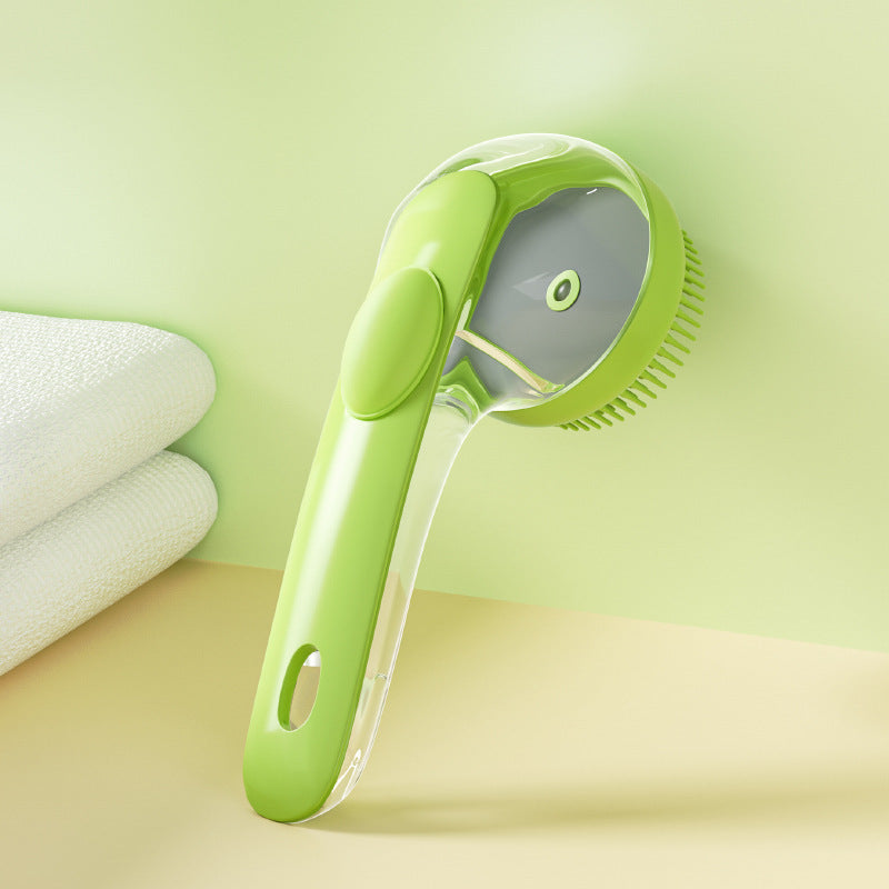🎁Hot Sale Promotion 49% OFF🔥Pet Bath Brush with Shampoo Dispenser for Dogs & Cats